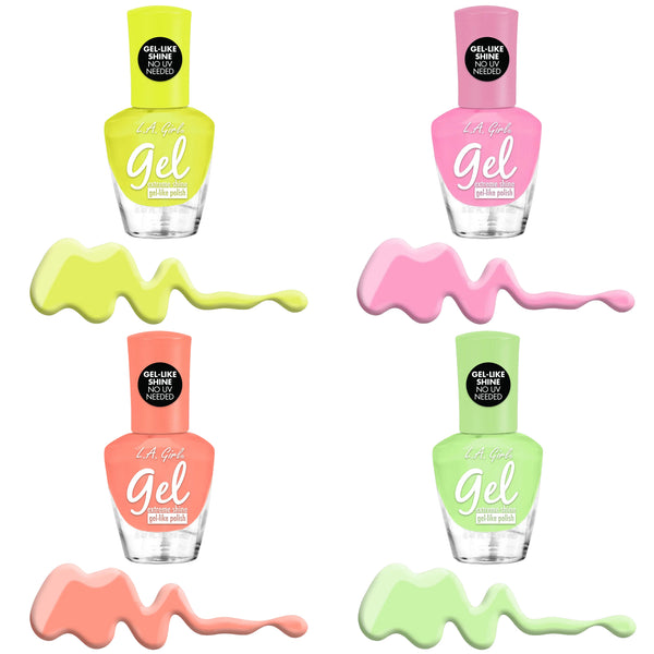 Brillo Gel Extreme Pastels - L.A. Girl | Cosméticos al por Mayor