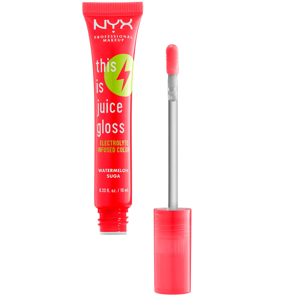 Brillo Labial Hidratante Sandía Suga NYX | Cosméticos al por Mayor