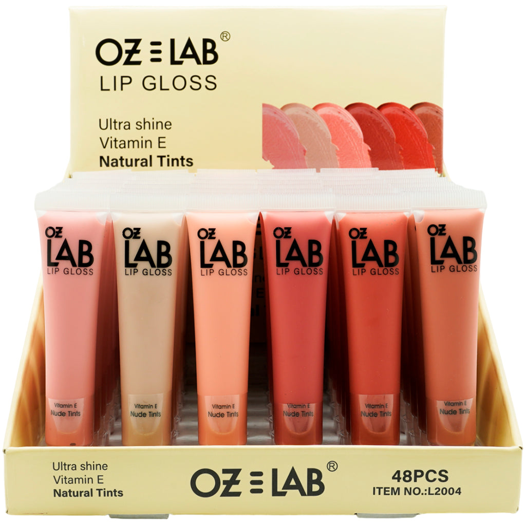 Brillo de Labios Nude OZ LAB | Cosméticos al por Mayor